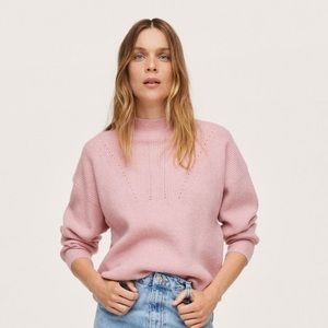 Mango pink sweater